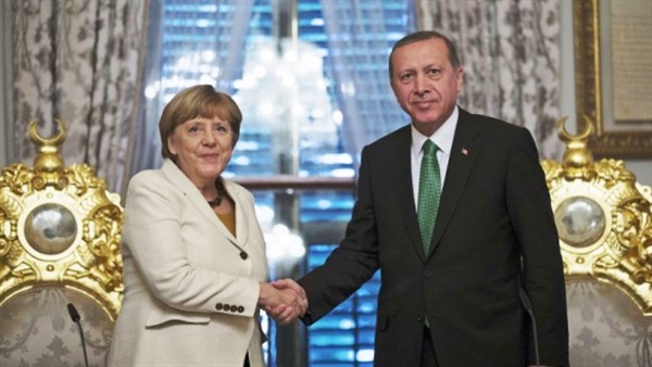ميركل و أردوغان