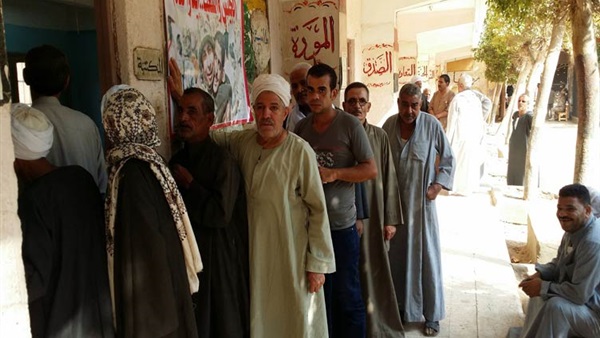 صورة من مركز الاقتراع