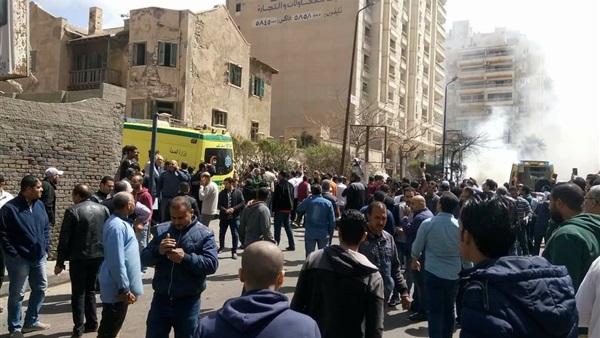 انفجار المعكسر الروماني