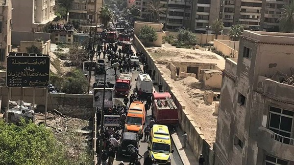انفجار المعكسر الروماني