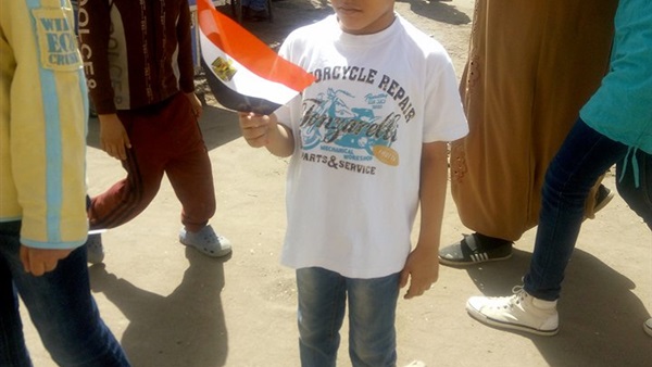 الاطفال فى الاحتفال
