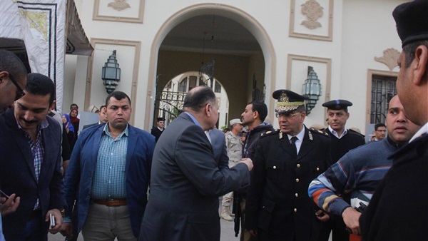 مدير أمن الجيزة اثناء
