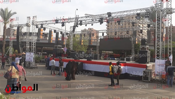 التجهيز للاحتفال