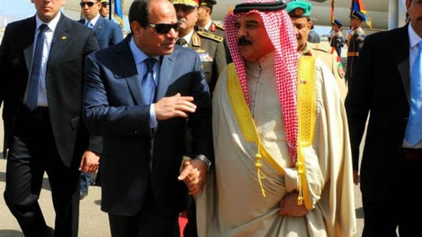 السيسي وملك البحرين