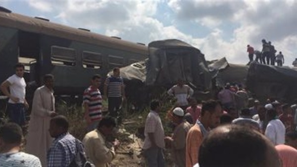 حادث تصادم قطارين