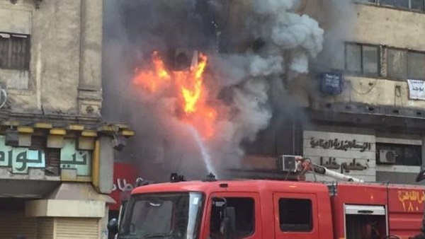 حريق بشقة سكنية فى