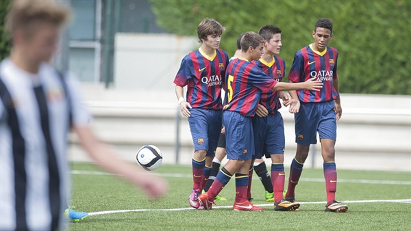 لاعبو برشلونة