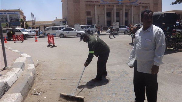 حملة نظافة مكبرة-الأقصر
