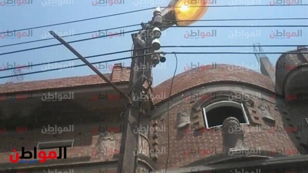 إضاءة أعمدة الإنارة