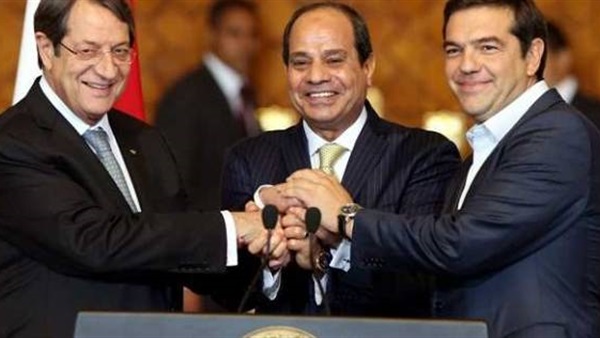 السيسي وشريكاه القبرصي