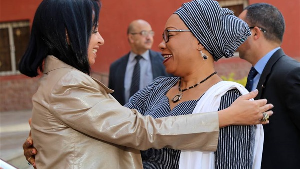 مايا مرسي ووزيرة