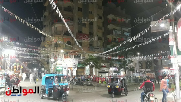 الزينة في شوارع طنطا