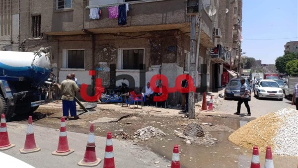 شلل مرورى فى منطقة