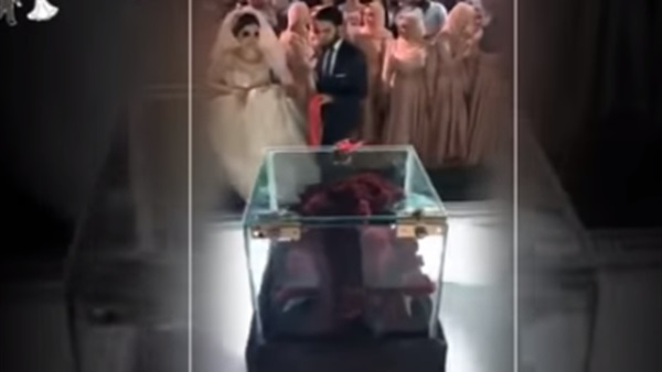 عروس تنفذ فكرة طريفة