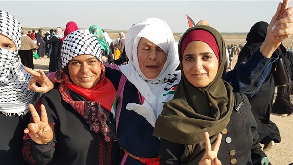 مشاركة الفلسطينيات