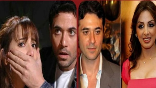 أحمد عز وزينة وأنغام