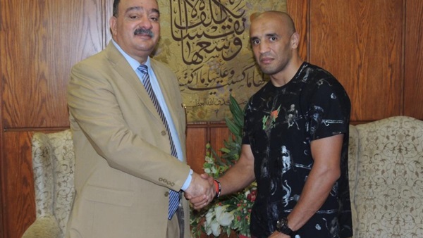 تكريم اللاعب عبد