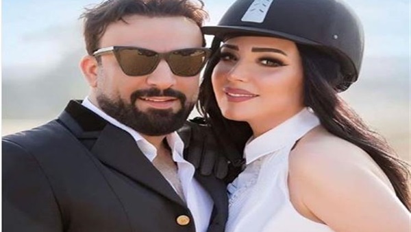 عبير صبرى وزوجها