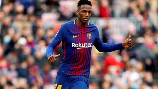 مدافع برشلونة ياري
