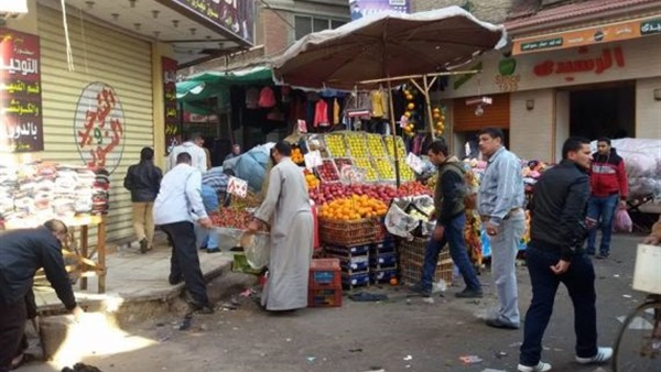 إشغالات الباعة الجائلين