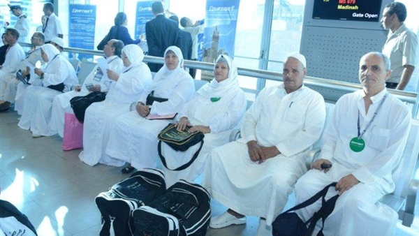 الحجاج بمطار القاهرة