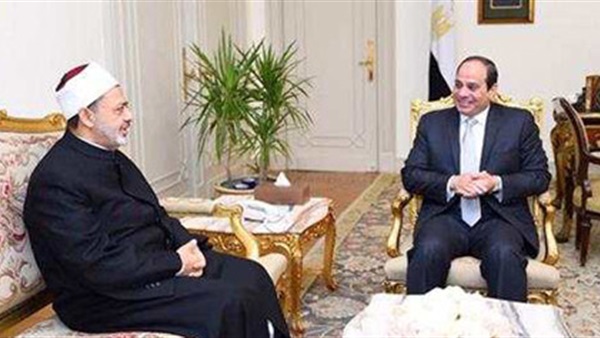 السيسي يستقبل شيخ