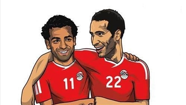 محمد صلاح وابوتريكة