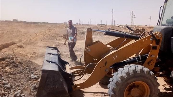 إزالة تعديات واحة