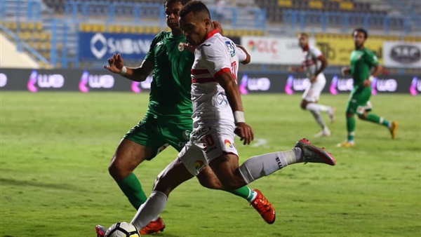 جانب من لقاء الزمالك