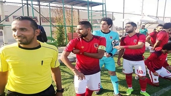 مؤمن زكريا لاعب الأهلي