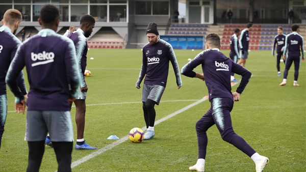 تدريبات برشلونة