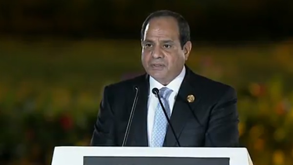 كلمة السيسي في افتتاح