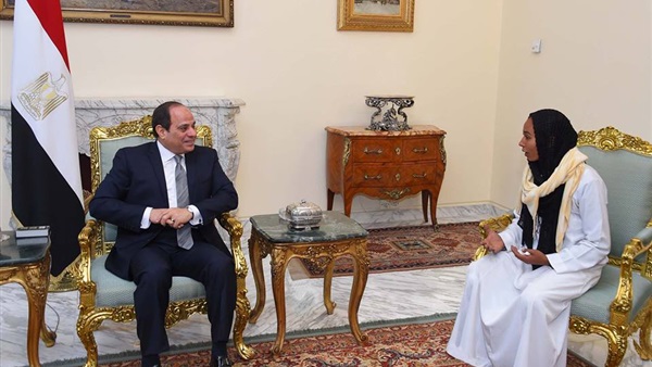 استقبال السيسي
