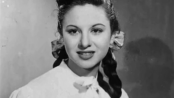 لقطة نادرة للفنانة