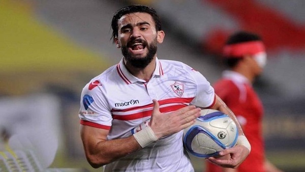 باسم مرسي لاعب الزمالك