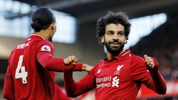  محمد صلاح لاعب ليفربول