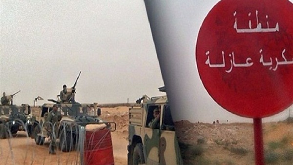الجيش التونسي المتمركزة