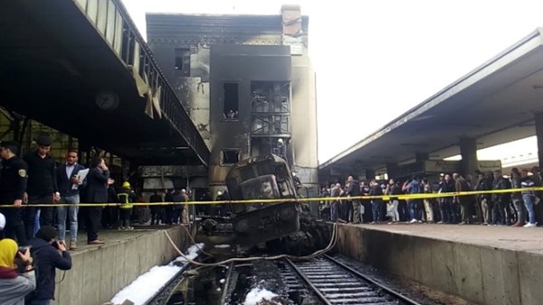 حادث قطار محطة مصر