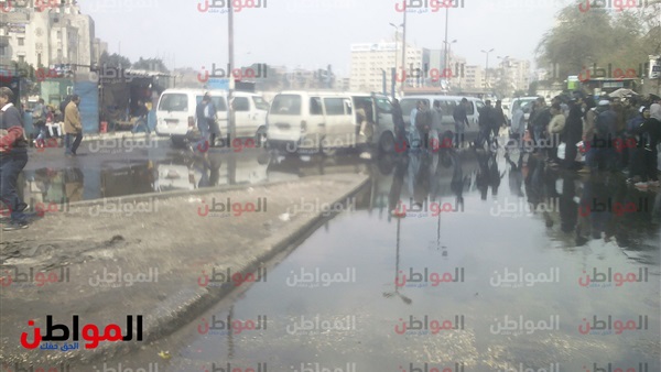 مياه الأمطار فى موقف