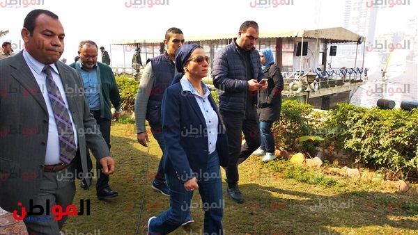 وزيرة البيئة