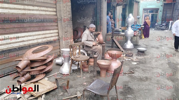 «سوق النحاسين بطنطا»