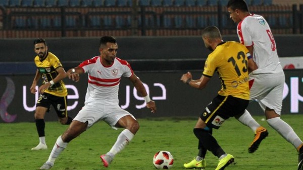 لاعبي الزمالك والإنتاج