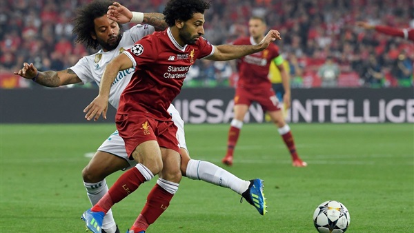 محمد صلاح أمام ريال