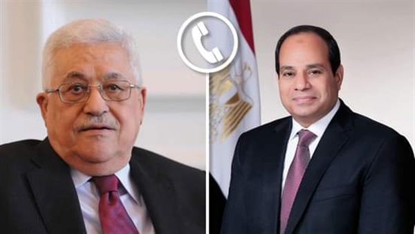 السيسي ونظيره الفلسطيني