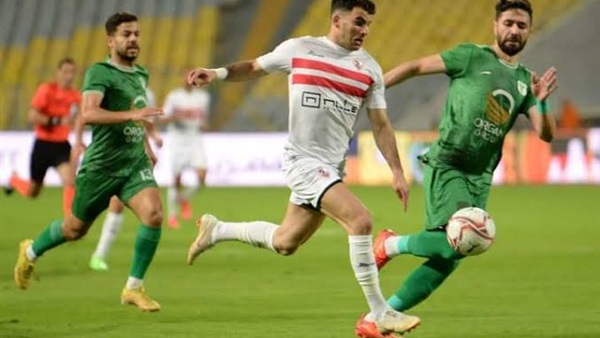 صورة من مباراة الزمالك