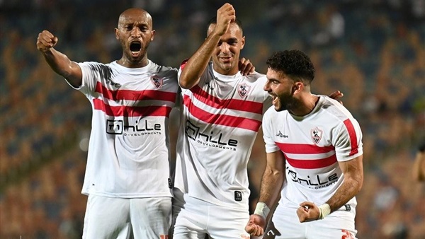 فرحه لاعبي الزمالك