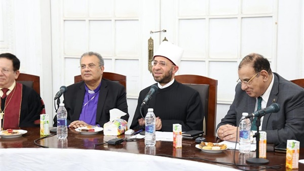 جانب من اللقاء بالمجلس