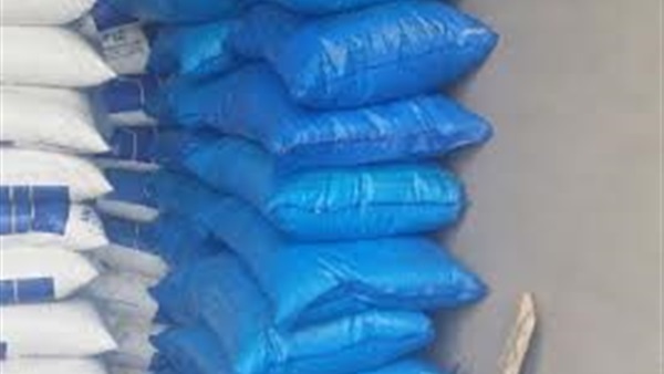 ضبط 7.5 طن أسمدة