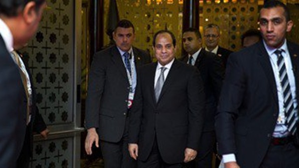 السيسي في القصر الرئاسي
