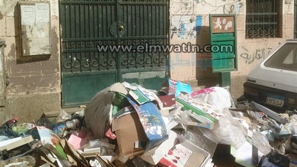 انتشار القمامة